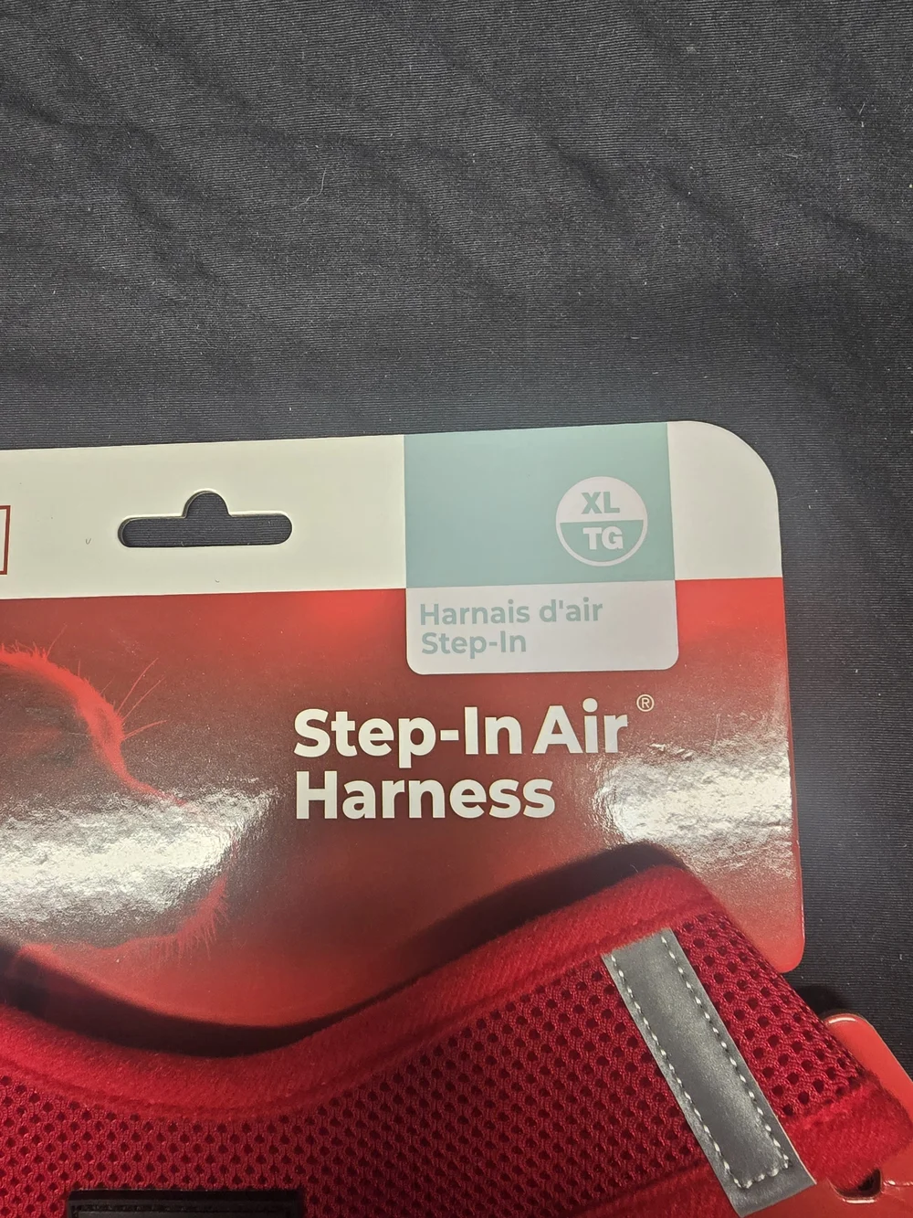 Voyager Red Step-In Air Dog Harness - XL